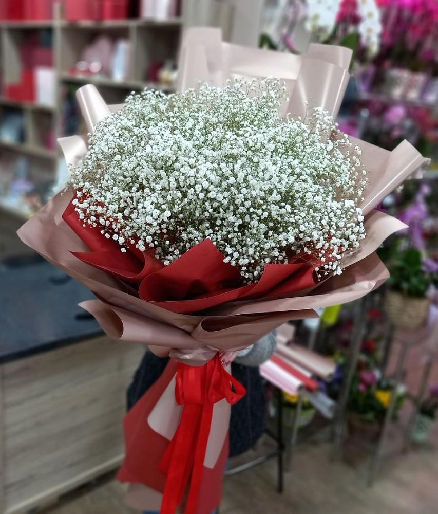 Букет Белые хлопья в Атагае Букет цветов из: Гипсофила в Атагае