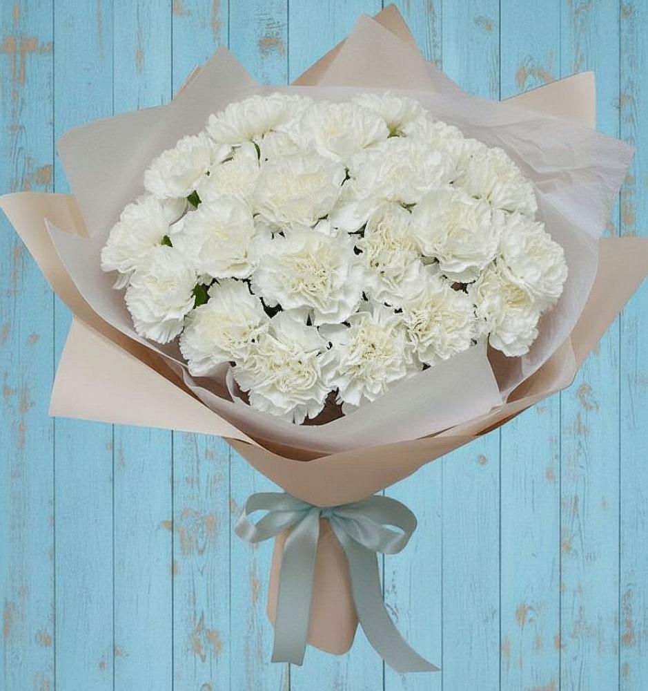 Букет цветов из: Гвоздики в Атагае