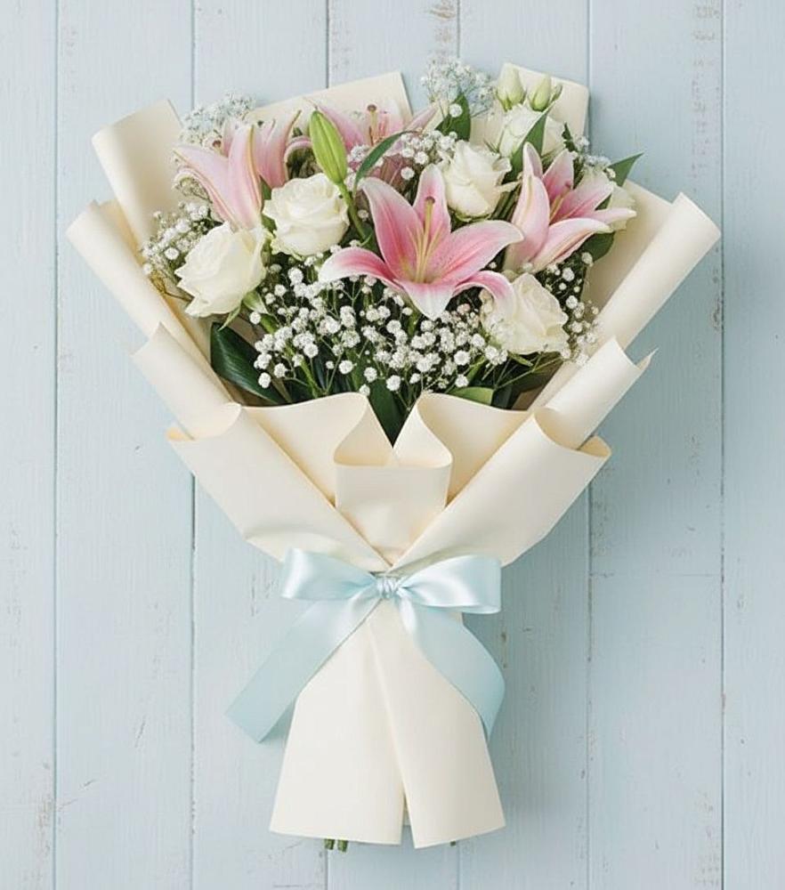 Букет цветов из: Лилии в Атагае