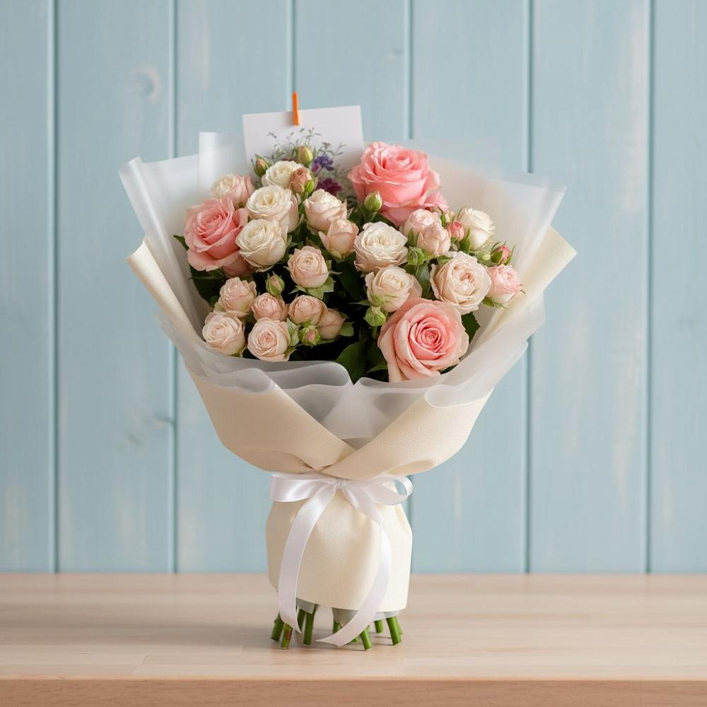 Букет цветов из: Розы в Атагае