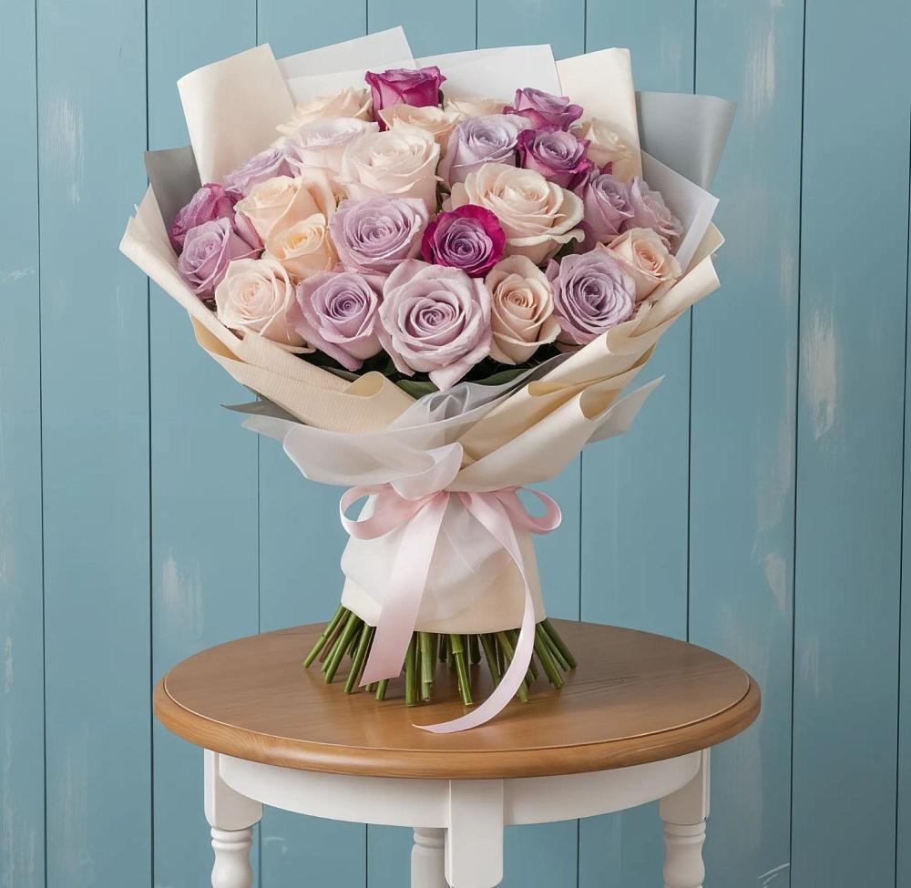 Букет цветов из: Розы в Атагае