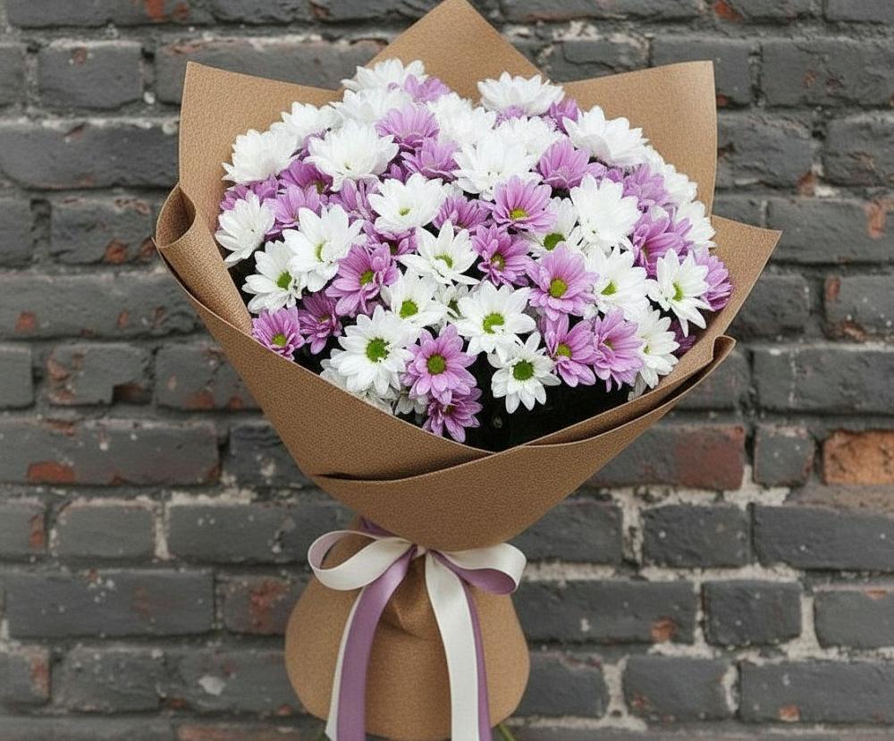 Букет цветов из: Хризантемы в Атагае