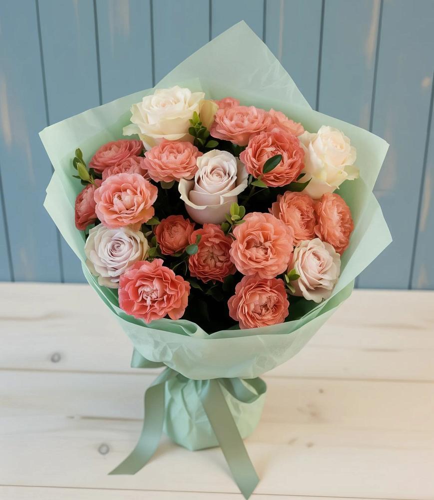 Букет цветов из: Розы в Атагае