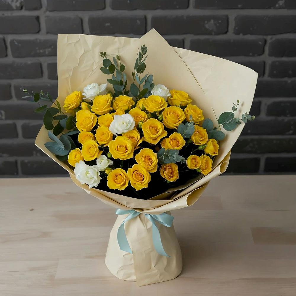 Букет цветов из: Розы в Атагае