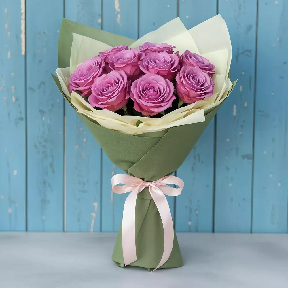 Букет Розы Фёрст Леди в Атагае