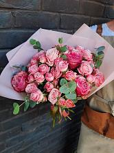 Букет розы в пальмах в Атагае Букет цветов из: Розы в Атагае