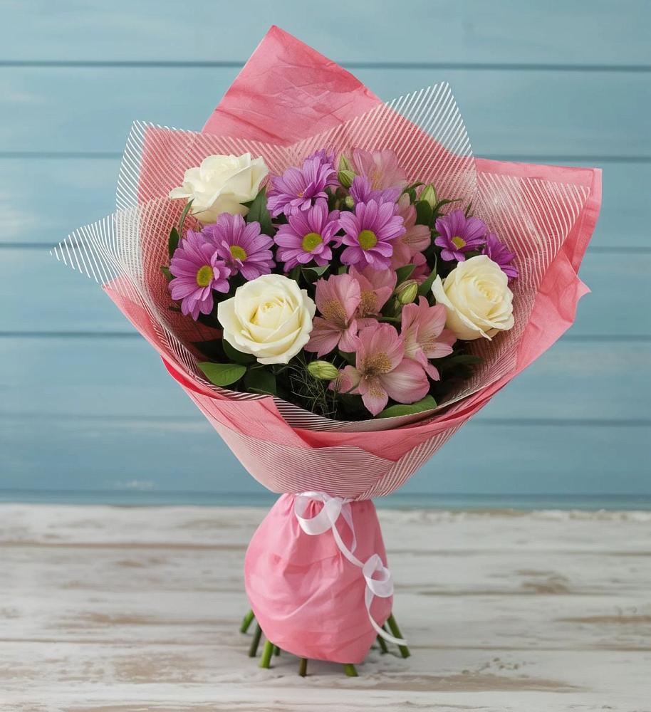 Букет цветов из: Герберы в Атагае