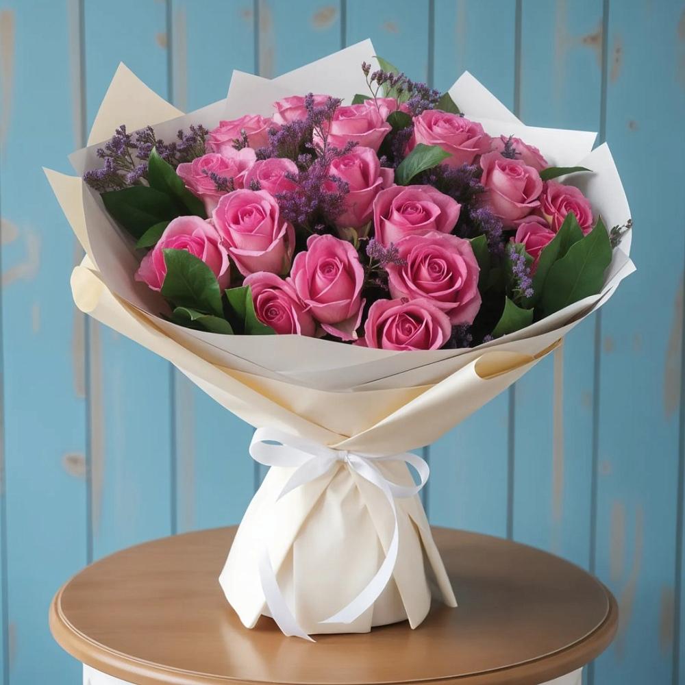 Букет цветов из: Розы в Атагае